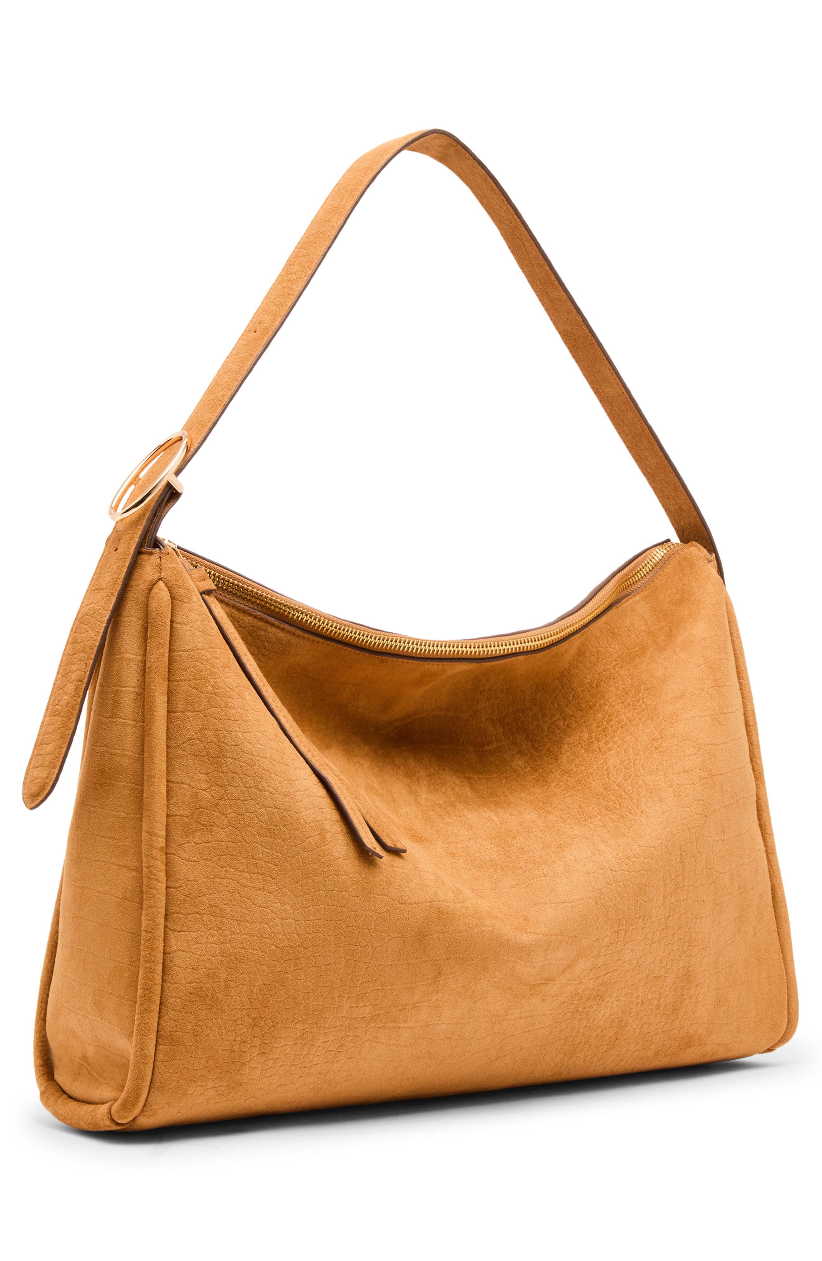 Slouch Hobo Bag, Alternate, color, TAN/ TAN