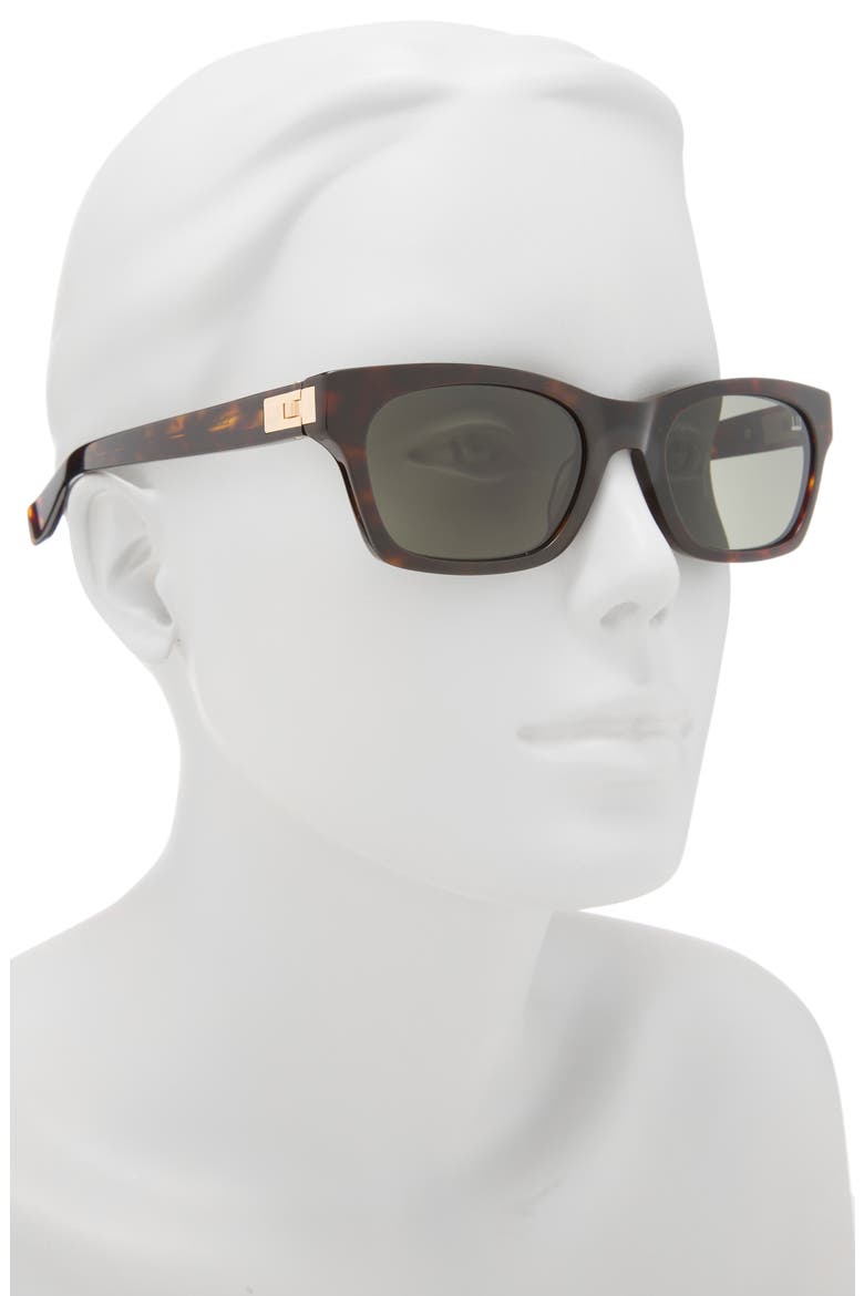 53mm Rectangular Sunglasses, Alternate, color, HAVANA HAVANA GREY