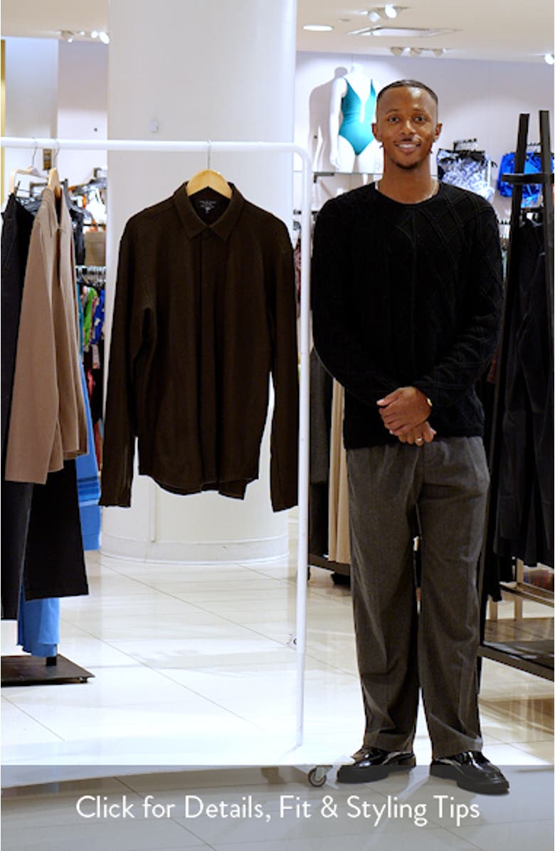 Japanese Wool Precision Shirt, sales video thumbnail