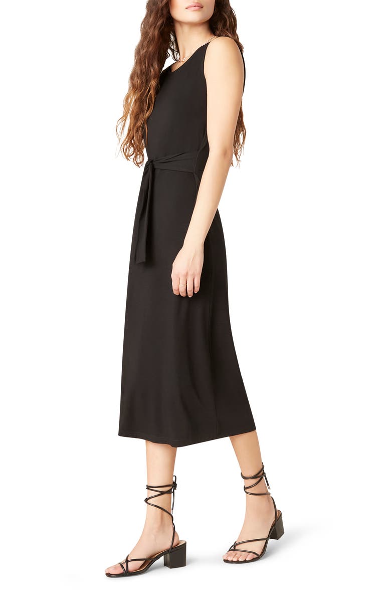 BB Dakota by Steve Madden BB Dakota Chic to Chic Belted Jersey Midi Dress, Alternate, color,