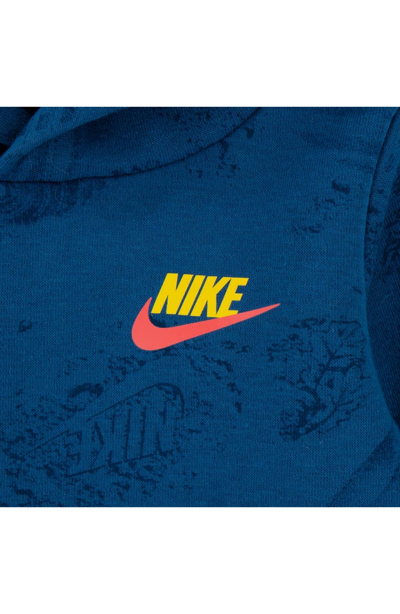 Nike Kids' Logo Fleece Pullover Hoodie & Joggers Set, Alternate, color, Midnight Navy