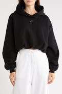 Nike Sportswear Oversized Cropped Fleece Hoodie