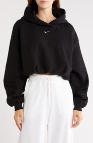 Nike Sportswear Oversized Cropped Fleece Hoodie