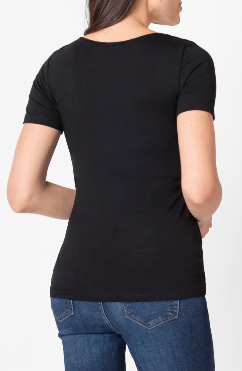 Seraphine Assorted 2-Pack Maternity/Nursing T-Shirts, Alternate, color, 
