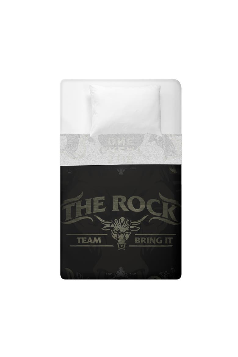 WWE The Rock 60" x 80" Raschel Throw Blanket, Alternate, color, None