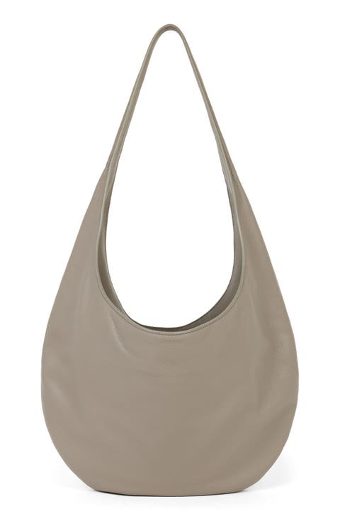 The H Leather Hobo Bag