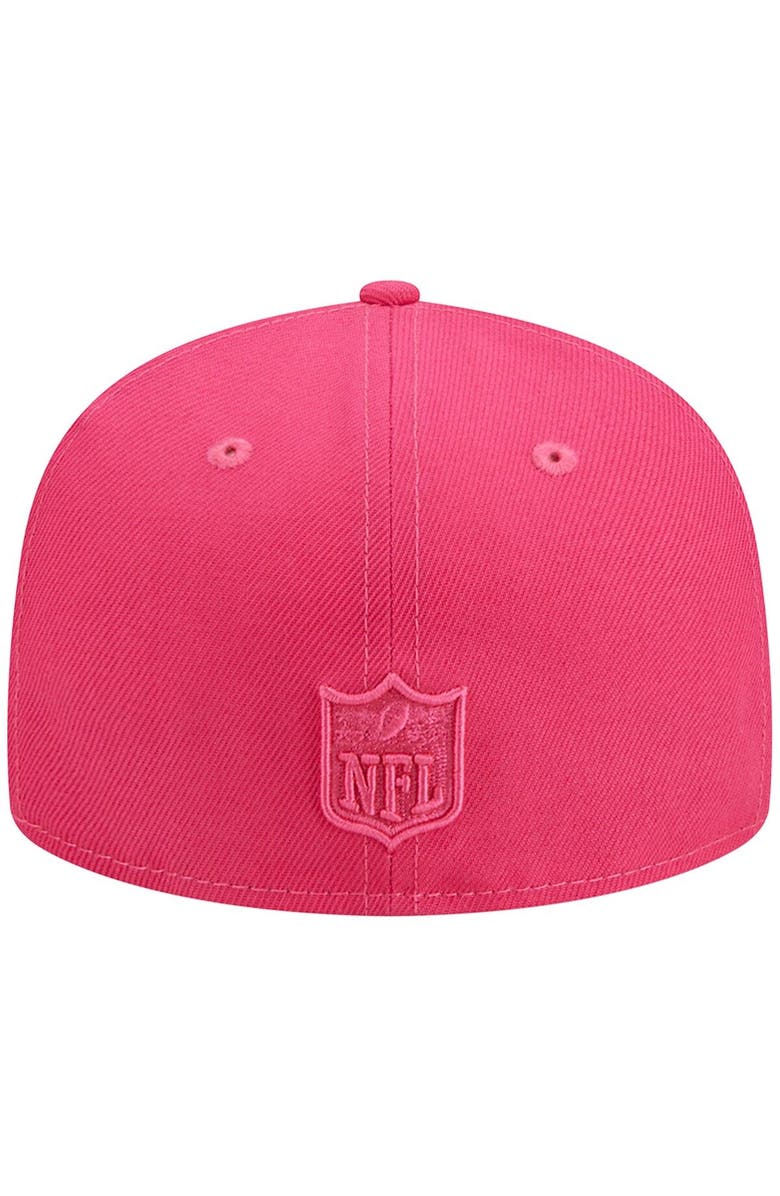New Era Men's New Era Pink New England Patriots Color Pack 59FIFTY Fitted Hat, Alternate, color, 
