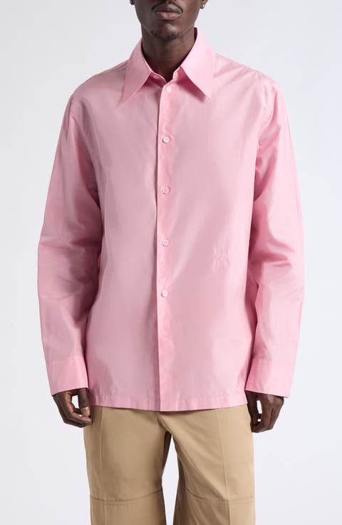 Washed Silk Taffeta Shirt