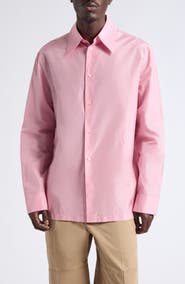 Bottega Veneta Washed Silk Taffeta Shirt