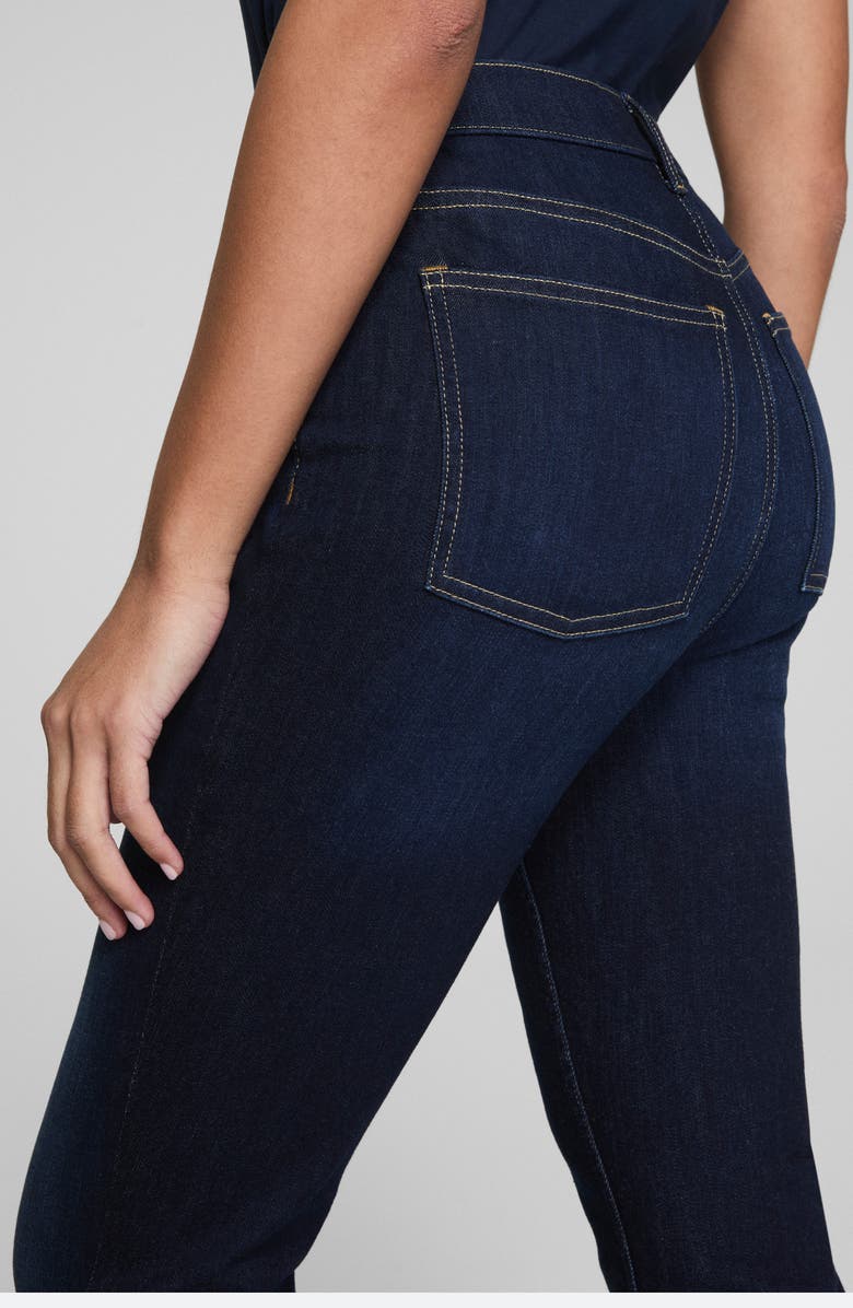SPANX<sup>®</sup> Kick Flare Jeans, Alternate, color, Dark Indigo