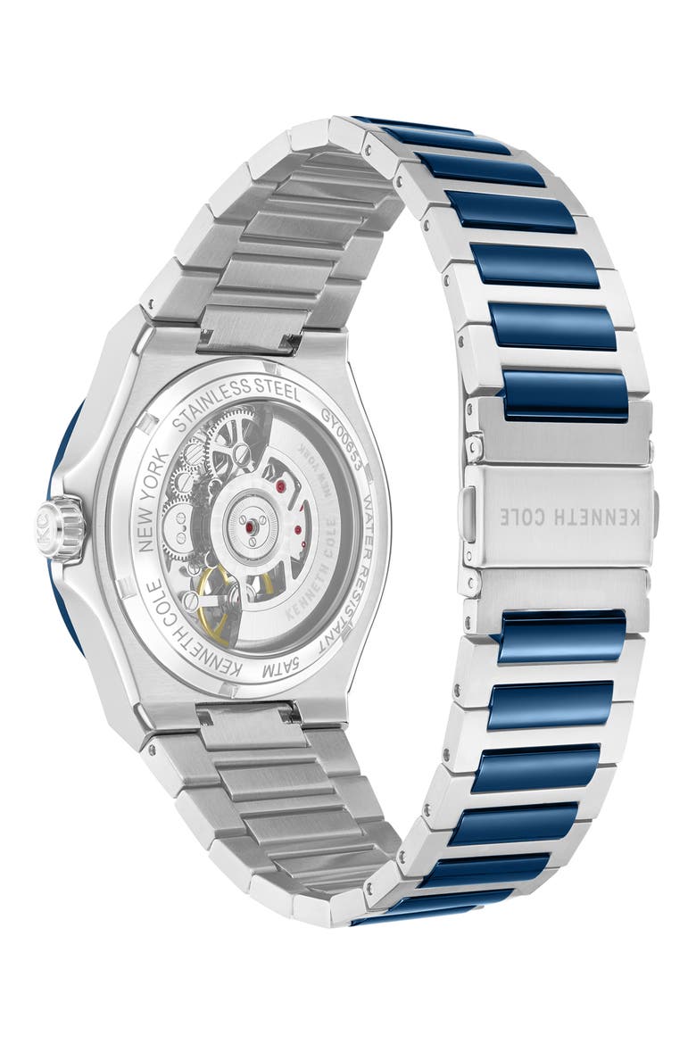 Automatic Bracelet Watch, 43.5mm, Alternate, color, MULTI