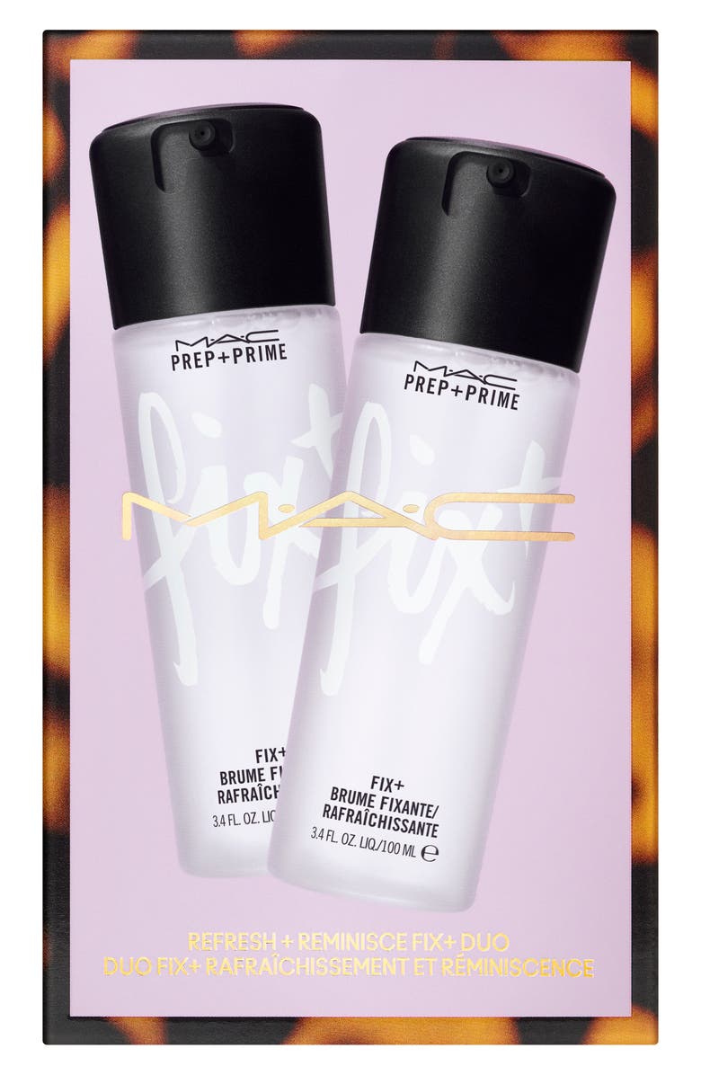 MAC Cosmetics Prep + Prime Fix+ Face Primer & Makeup Setting Spray Duo Set $62 Value, Alternate, color,