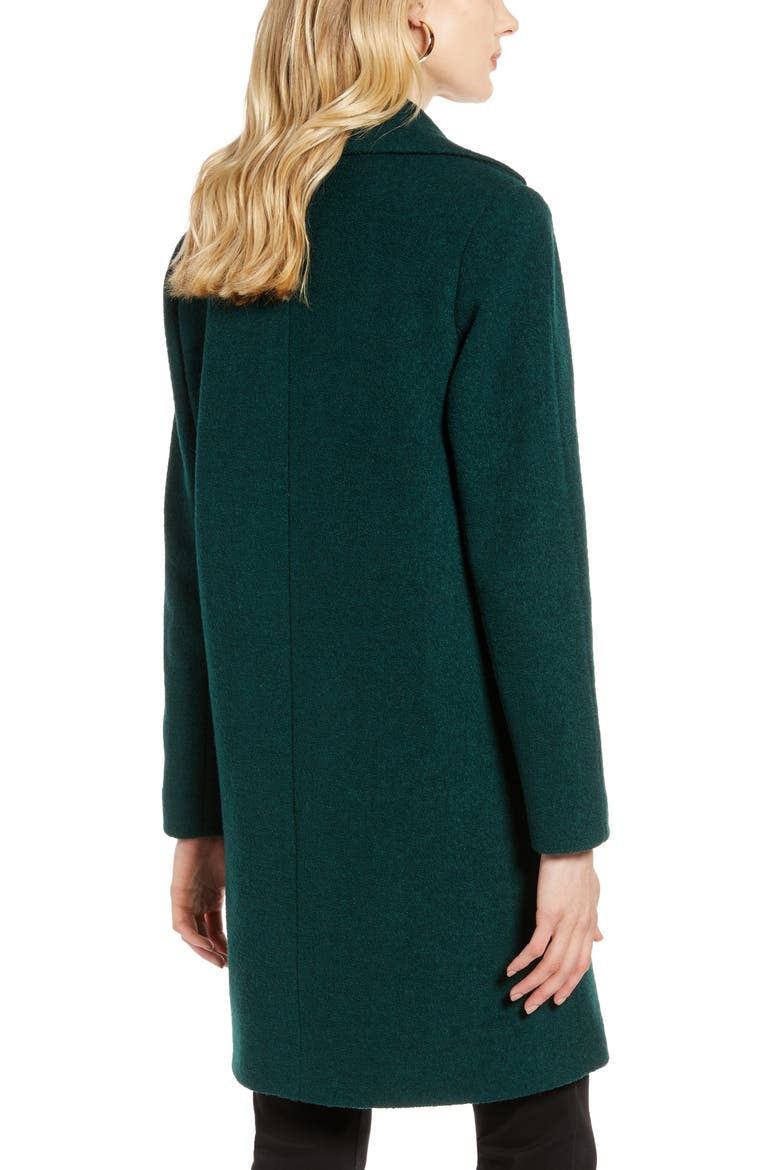 Patch Pocket Coat, Alternate, color, JADE GREEN