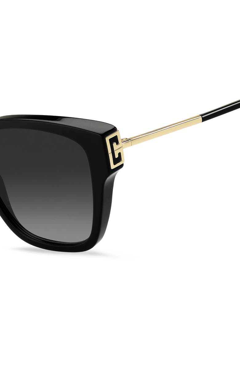 Givenchy 55mm Gradient Cat Eye Sunglasses, Alternate, color,