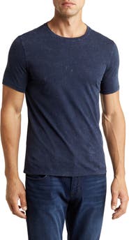 John Varvatos Marble Wash Cotton Crewneck T-Shirt