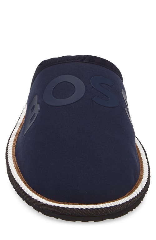 Hugo Boss Boss Home Slipper In Blue