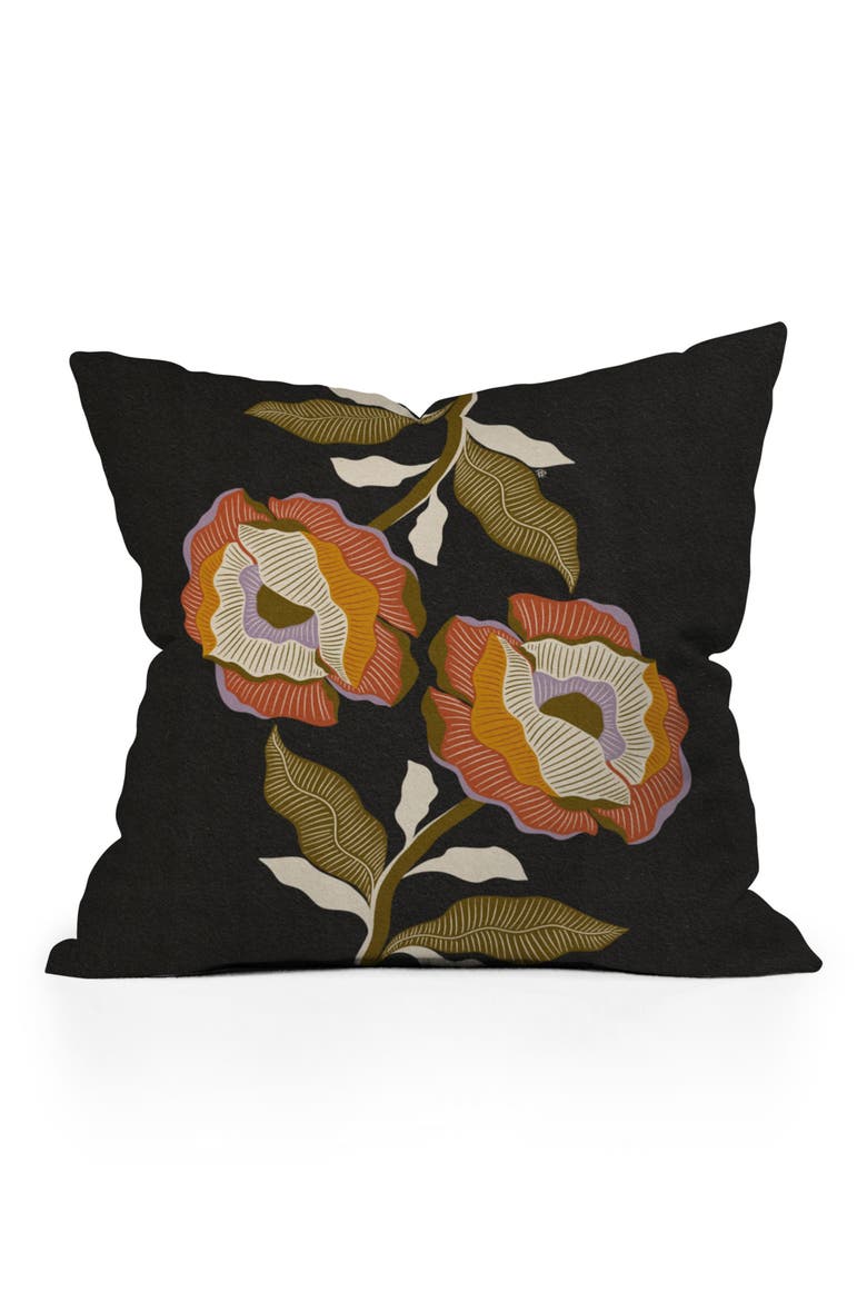 Together II Accent Pillow, Main, color, BLACK-WHITE
