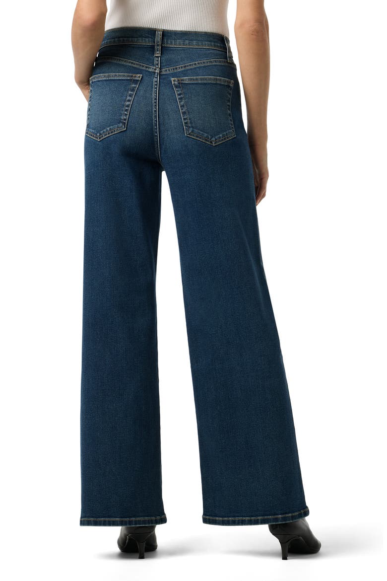 High Waist Wide Leg Jeans, Alternate, color, FIORELLA