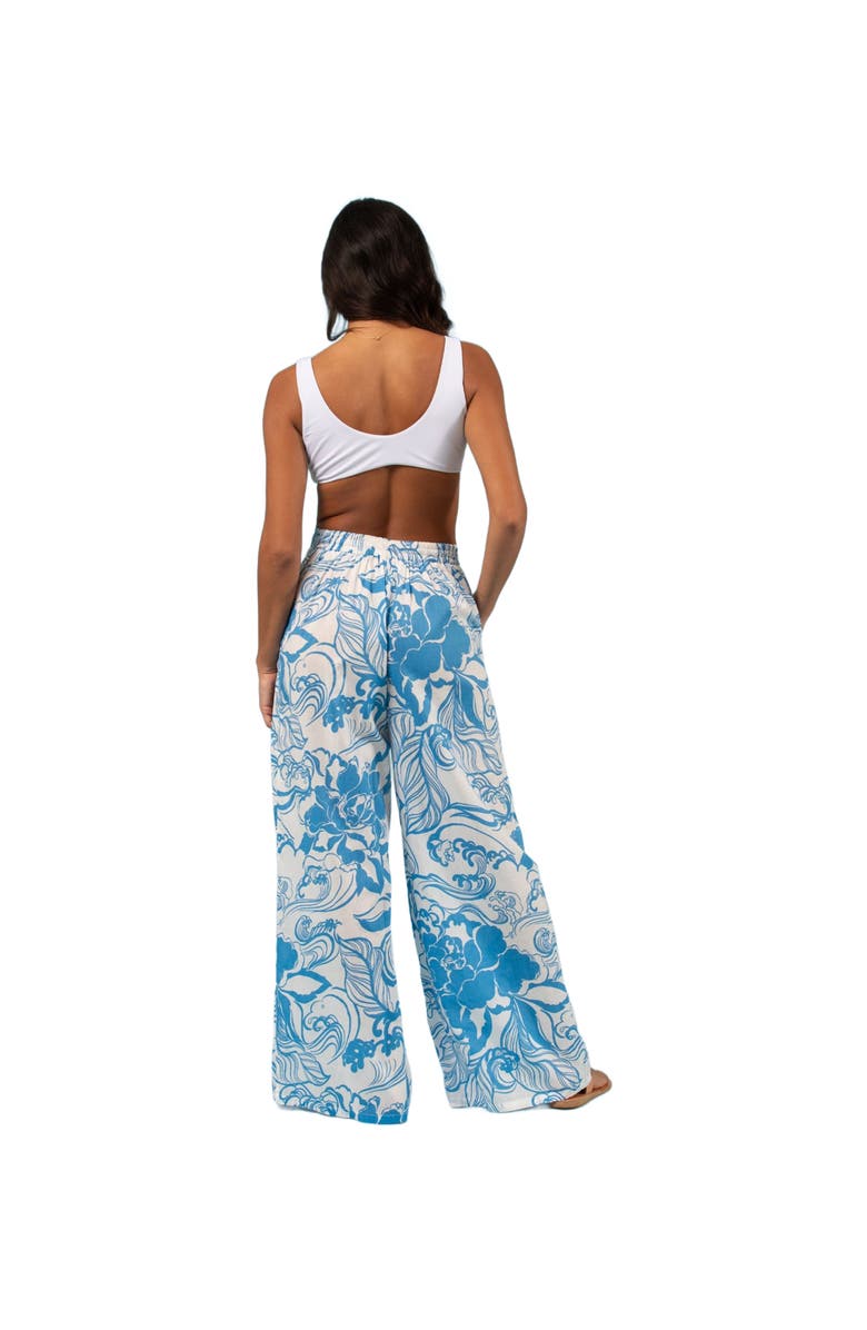 Tori Richard A Swell Time Evelyn Pant, Alternate, color, White
