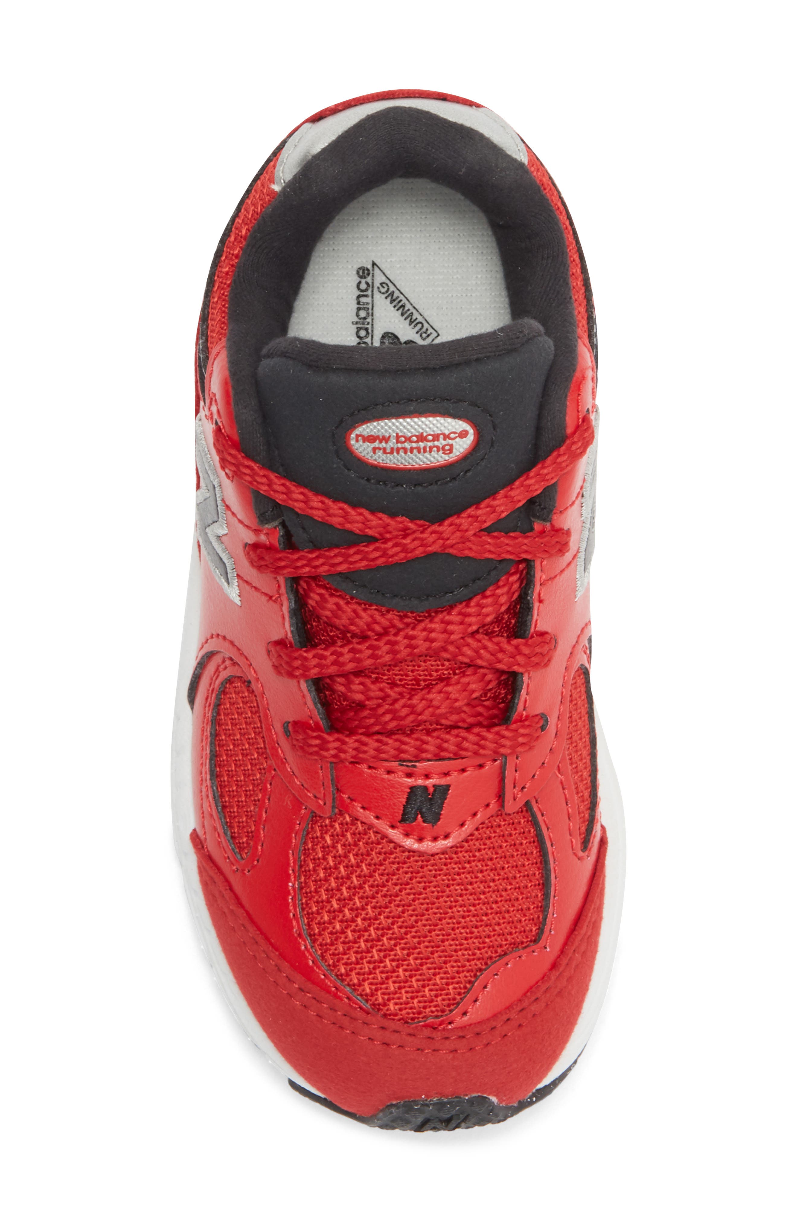 New Balance Kids' 2002 Sneaker, Alternate, color, Team Red/ Black