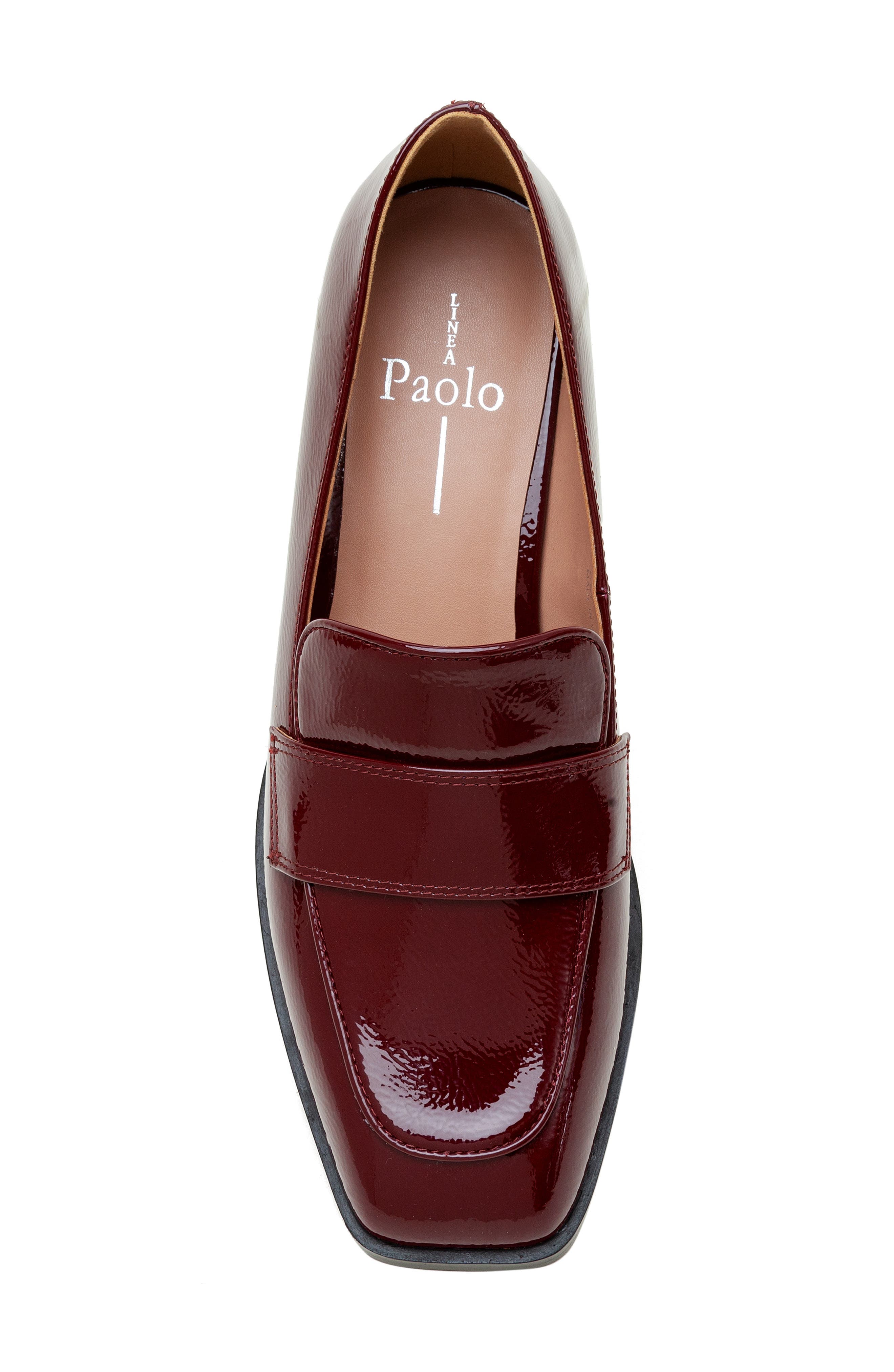 Linea Paolo Malone Loafer Pump, Alternate, color, Burgundy
