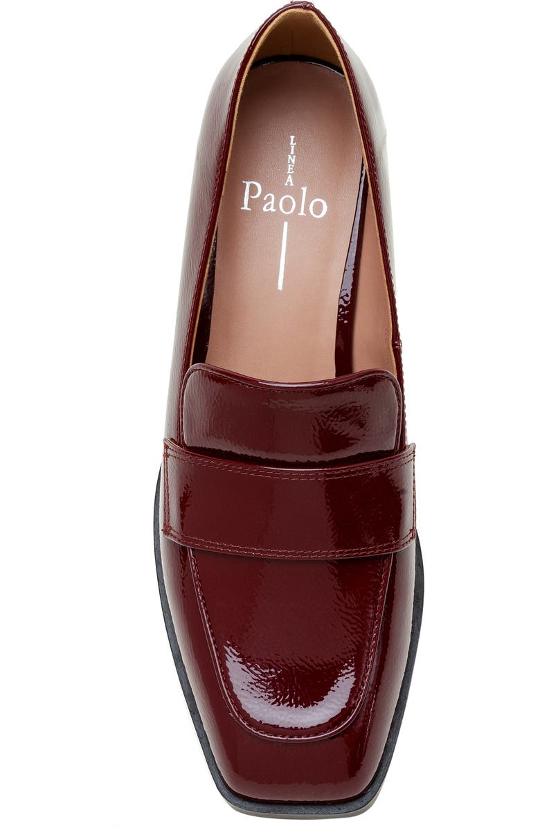 Linea Paolo Malone Loafer Pump, Alternate, color, Burgundy