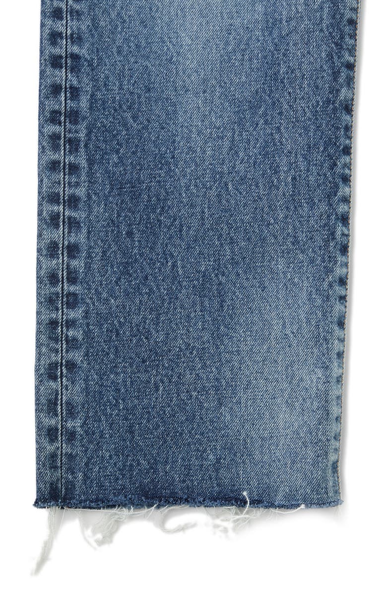 MOUSSY Sundown Raw Hem Straight Leg Jeans, Alternate, color, 