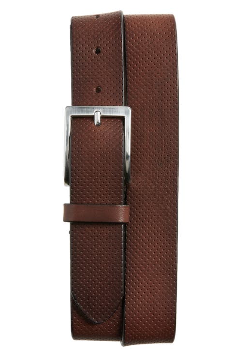 Perforated Leather Belt