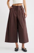 Damson Madder Tatiana Drawstring Wide Leg Culottes