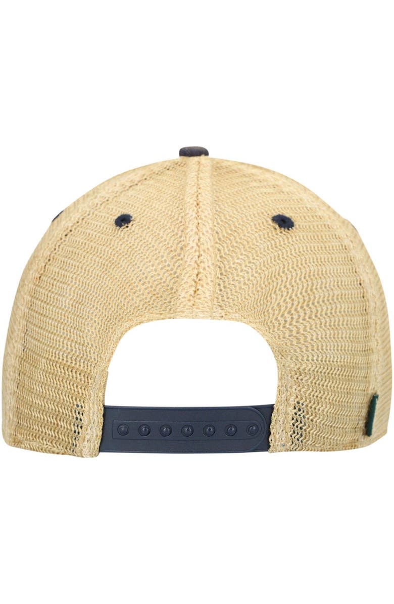 LEGACY ATHLETIC Men's Navy Auburn Tigers Target Old Favorite Trucker Snapback Hat, Alternate, color, 