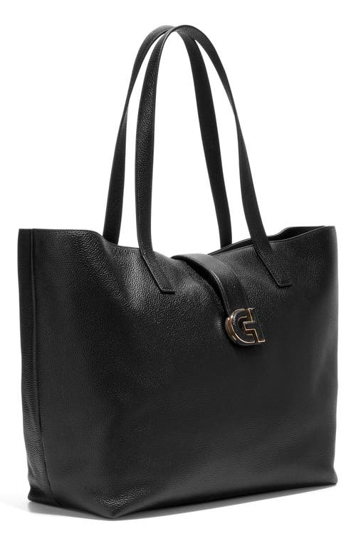 Cole Haan Simply Everything Leather Tote Bag In Black