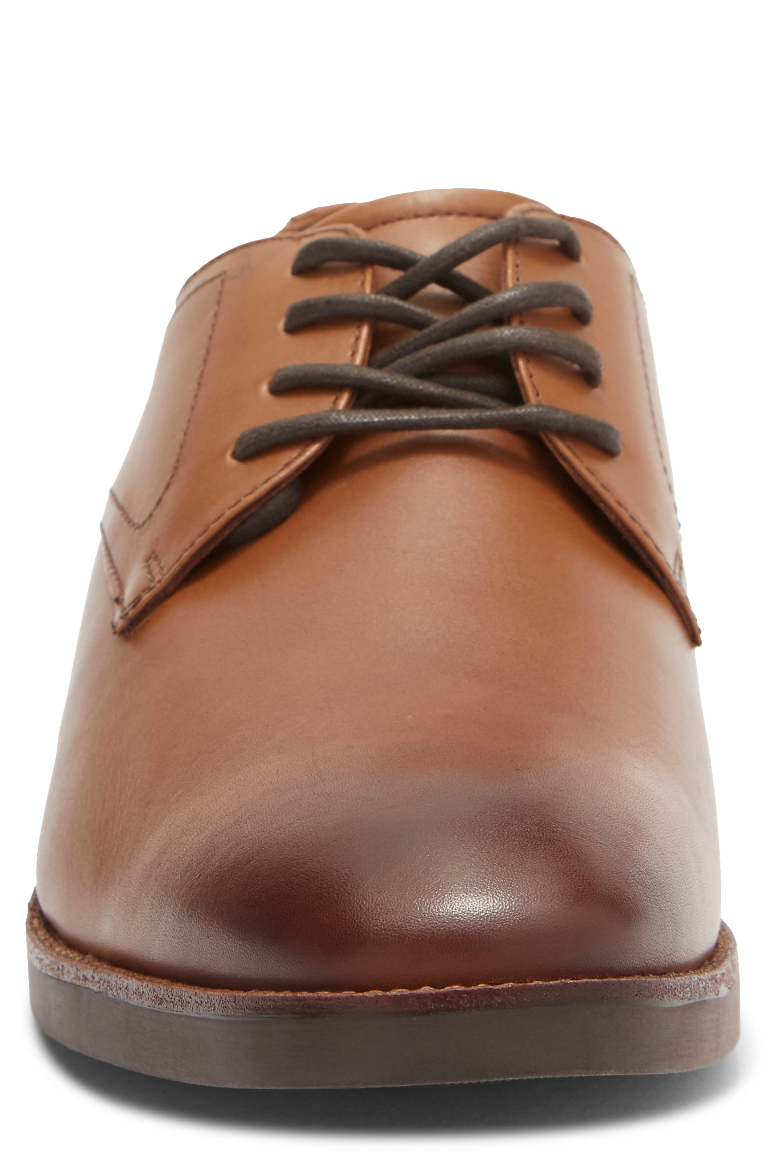Johnston & Murphy Borland Plain Toe Derby, Alternate, color, Tan