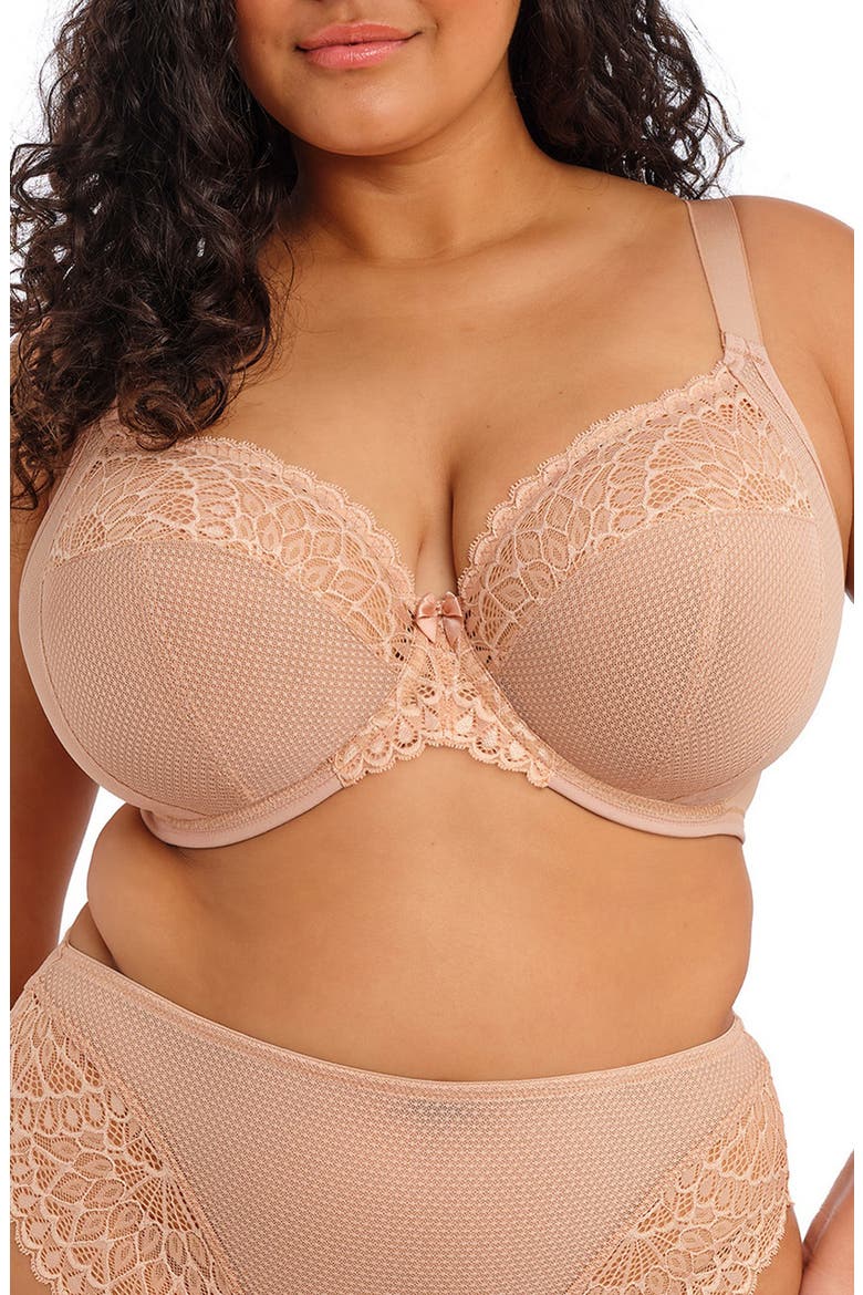 Tiernie Underwire Plunge Bra, Main, color, SAHARA