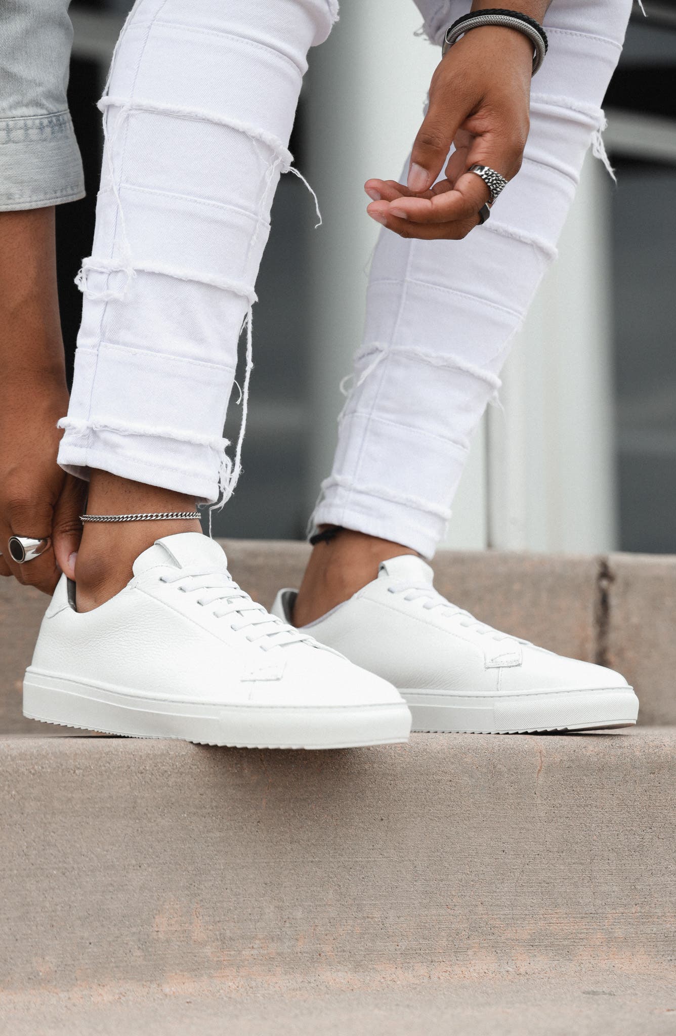 36S Low Top Sneaker, Alternate, color, WHITE GARDA