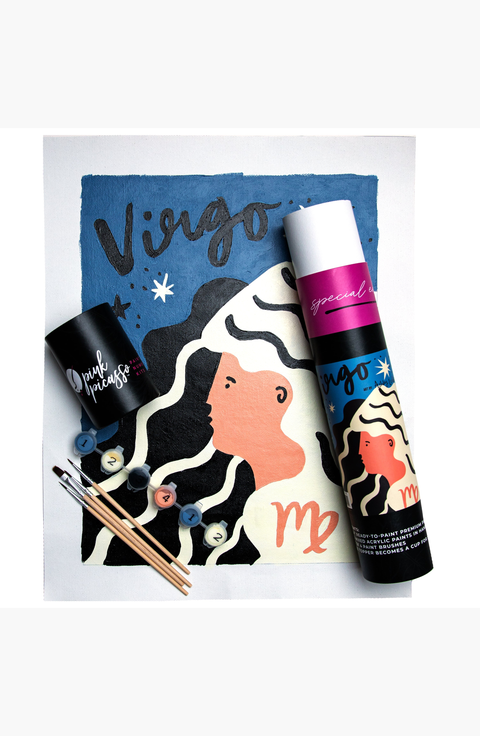 Special Edition Zodiac Virgo Paint by Numbers Kit