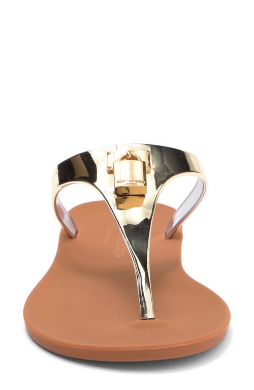 KURT GEIGER KURT GEIGER LONDON BRIXTON JELLY SLIDE SANDAL