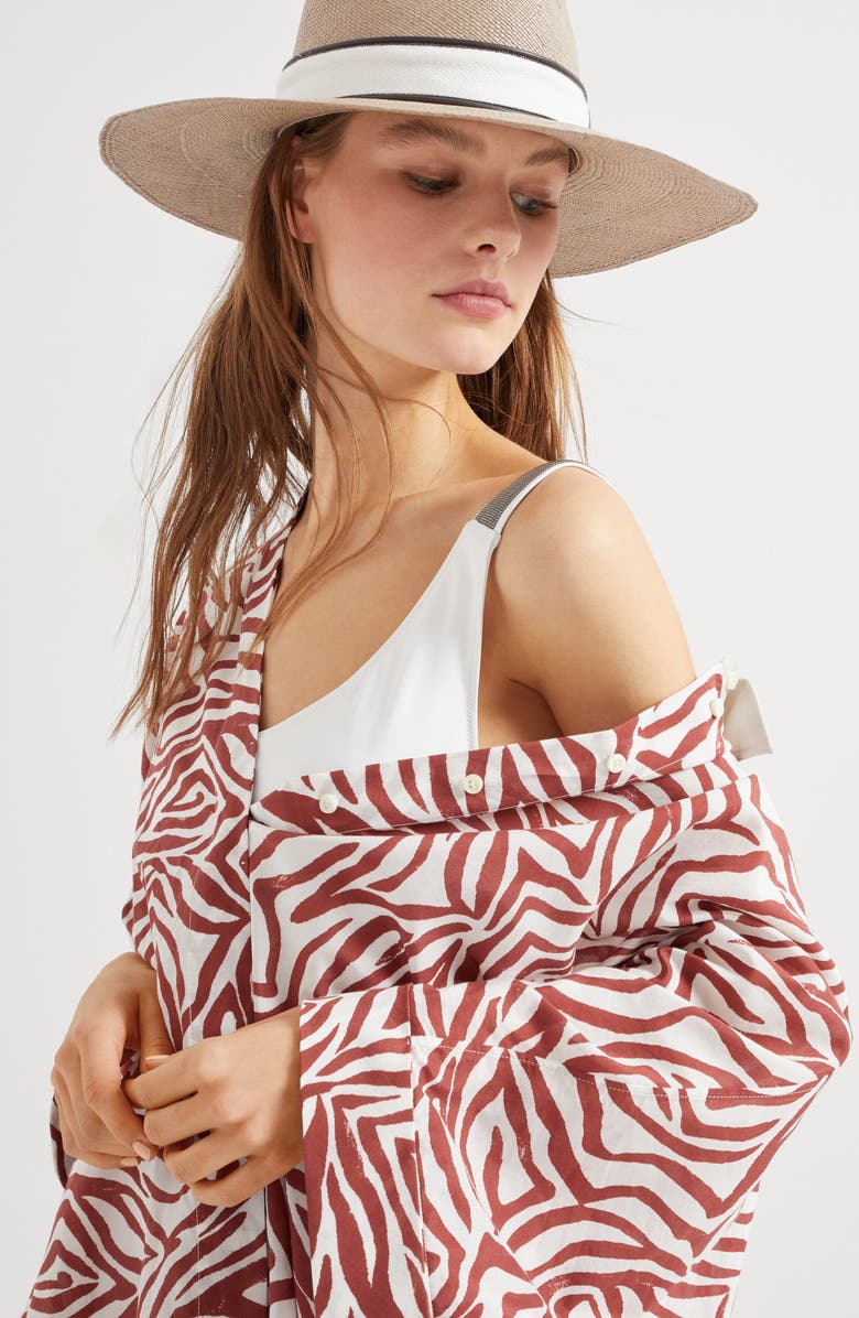 Brunello Cucinelli One-piece swimsuit, Alternate, color, 