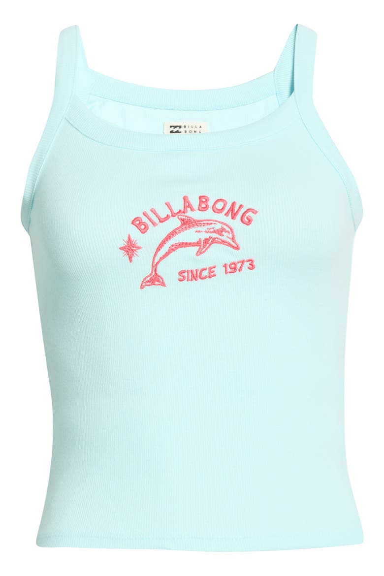 Day Trip Forever Graphic Rib Knit Tank, Alternate, color, CLEARWATER