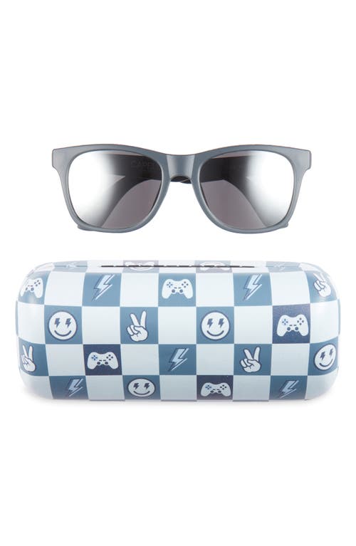 CAPELLI NEW YORK CAPELLI NEW YORK KIDS' SQUARE SUNGLASSES & RETRO GAMER CASE SET