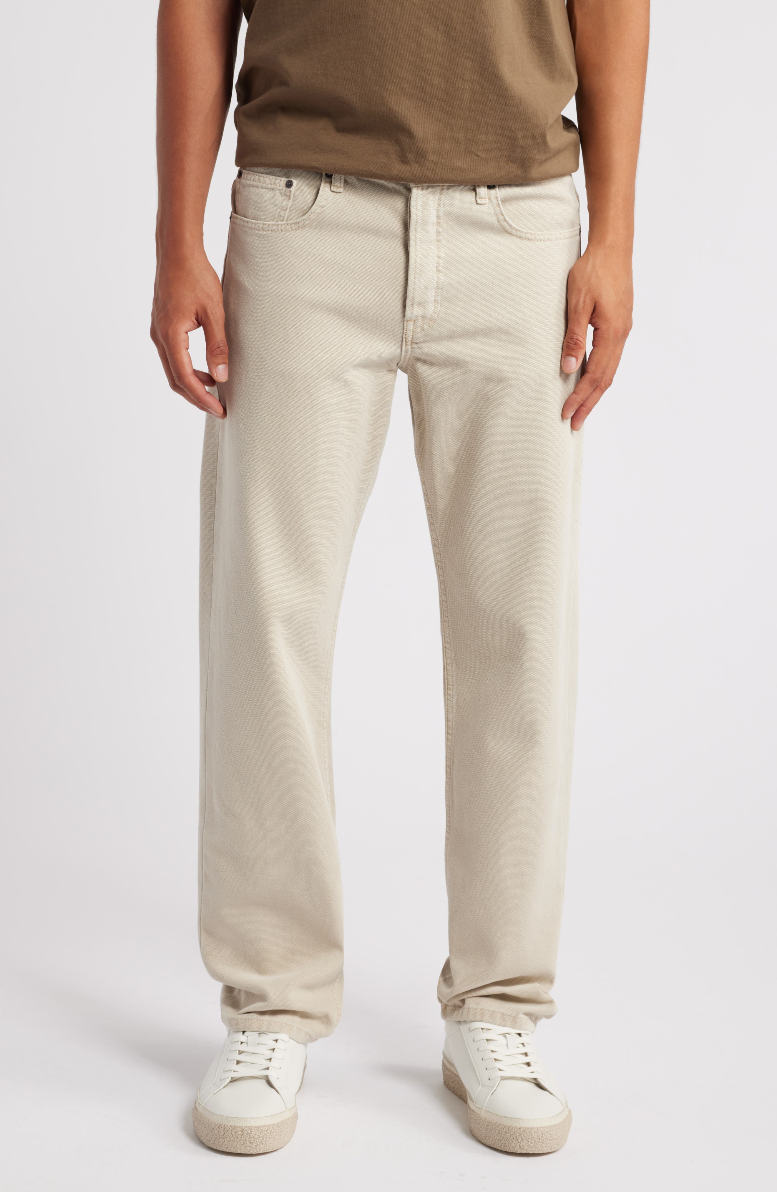 The Straight Leg Canvas Jeans - image 5