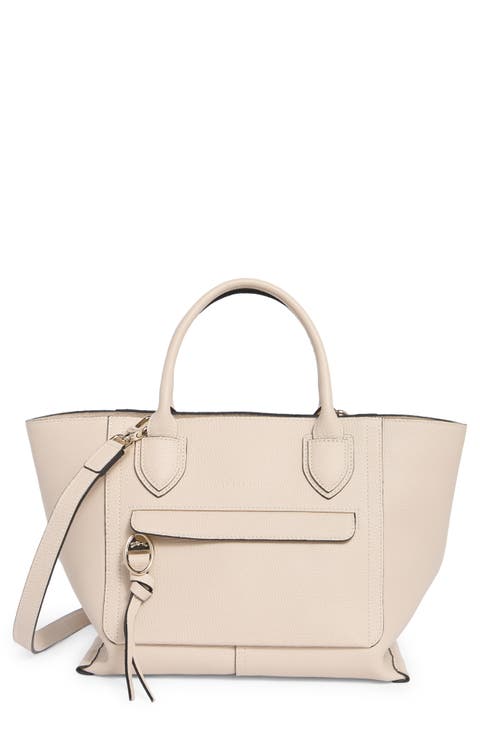 Mailbox Medium Leather Top Handle Bag