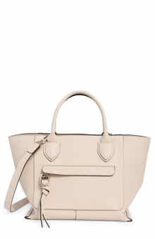 Longchamp Mailbox Medium Leather Top Handle Bag