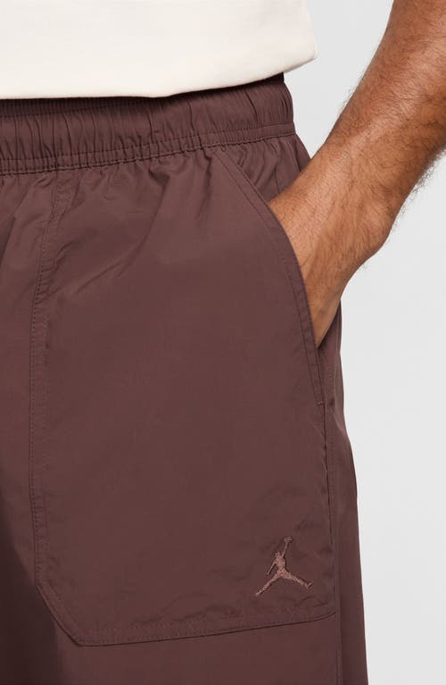 Jordan Essentials Straight Leg Nylon Pants In Dark Pony