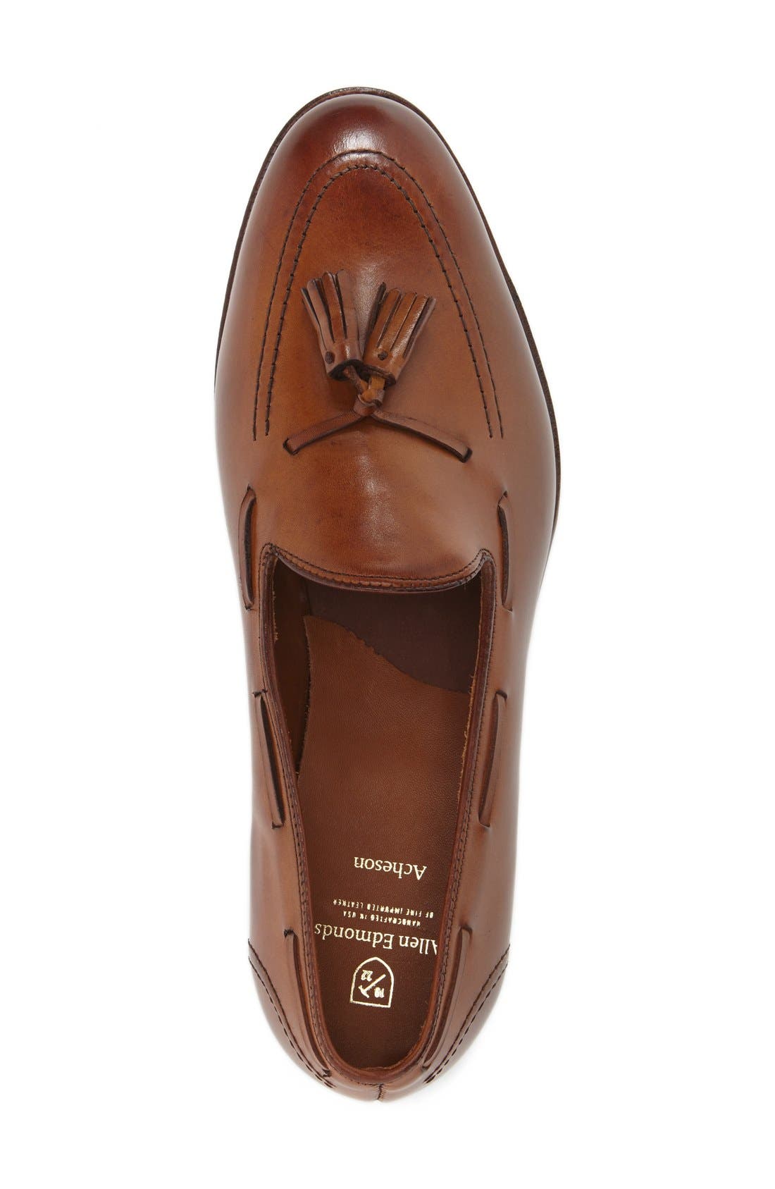 'Acheson' Tassel Loafer, Alternate, color, WALNUT