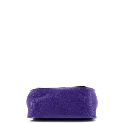 Pre-owned Hermes Hermes Jypsiere Bag Clemence 28 In Purple