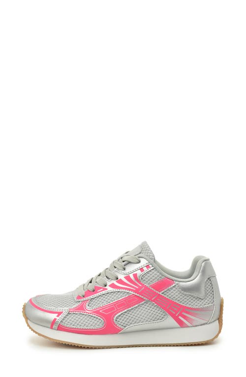 NICOLE MILLER NICOLE MILLER METALLIC MESH SNEAKER 