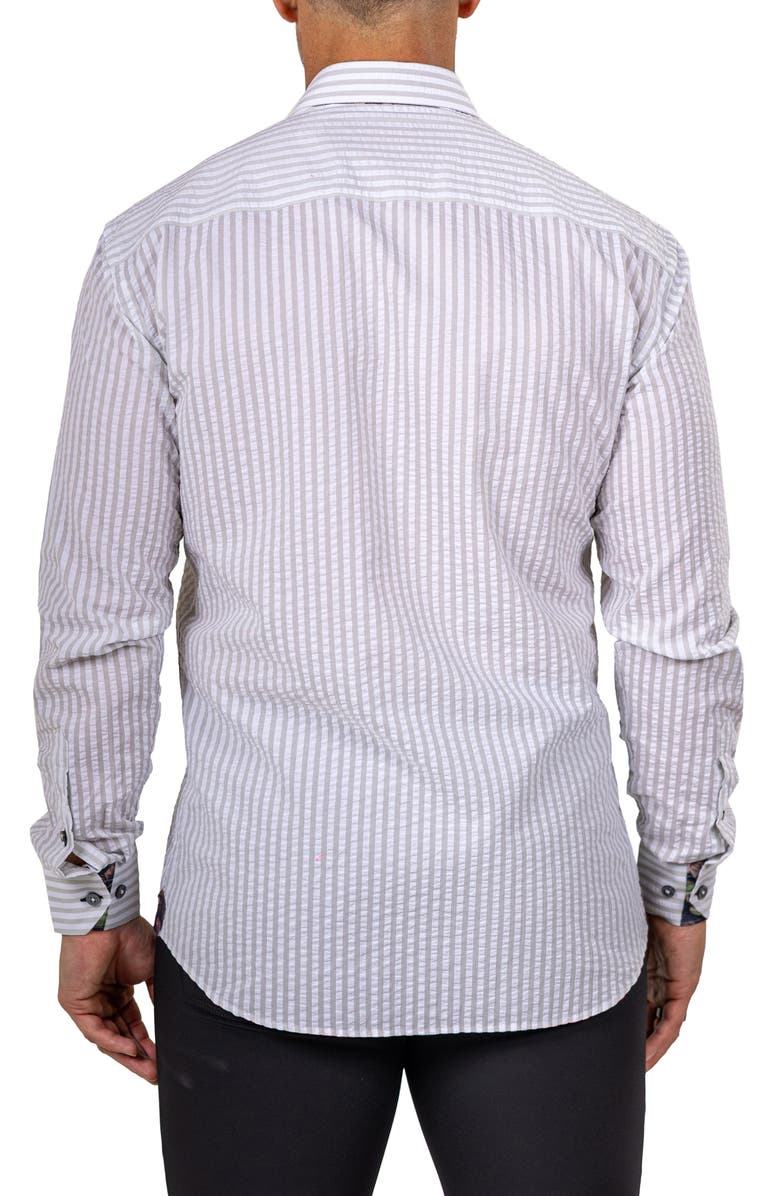 Maceoo Fibonacci Marthy Contemporary Fit Button-Up Shirt, Alternate, color, 