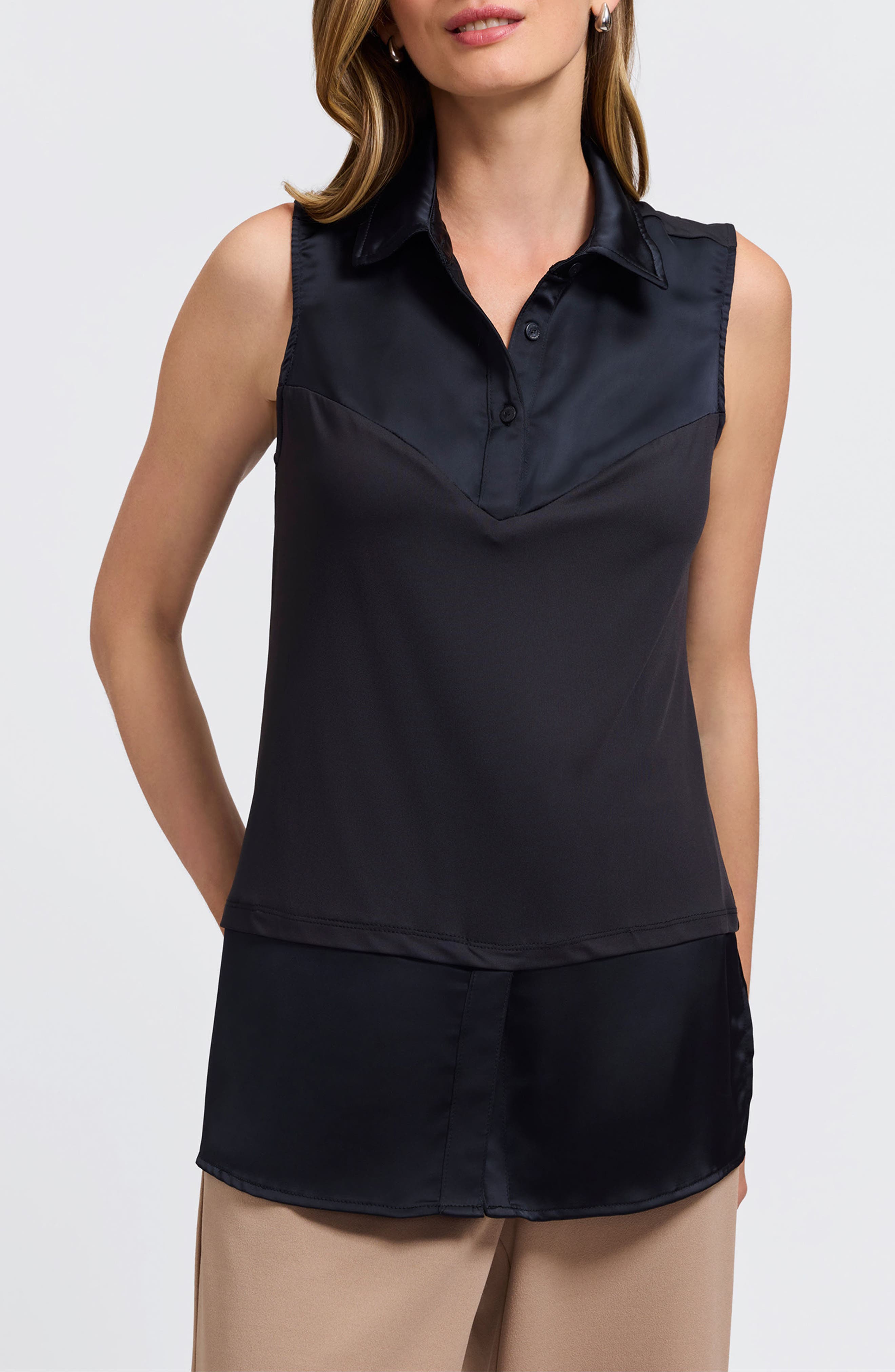 Sasha Sleeveless Layering Tunic