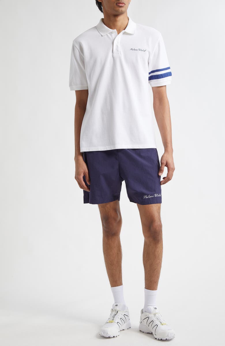 PALMES Global Cotton Piqué Polo, Alternate, color, White