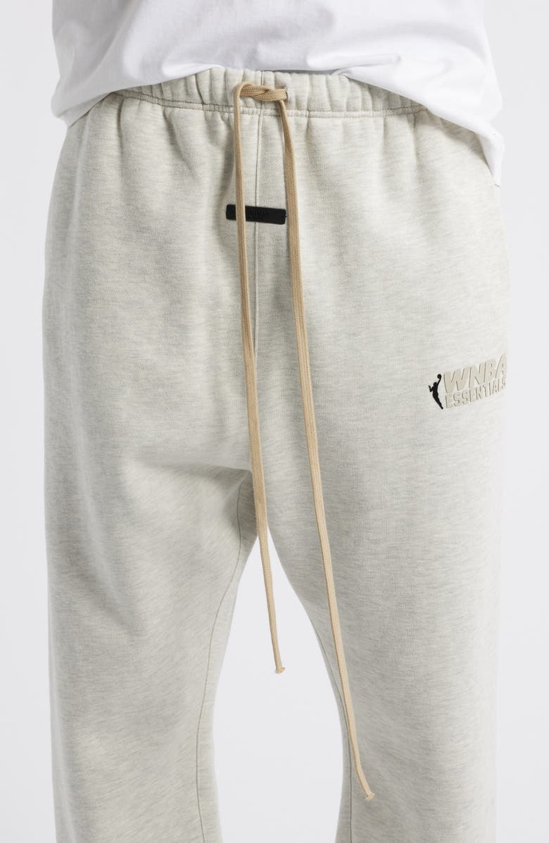 Fear of God Essentials x WNBA Relaxed Sweatpants, Alternate, color, Light Heather